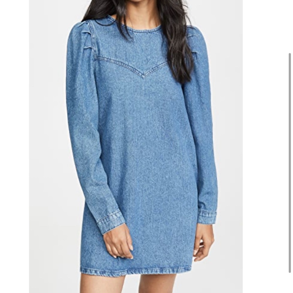 Free People Denim Mini Dress
